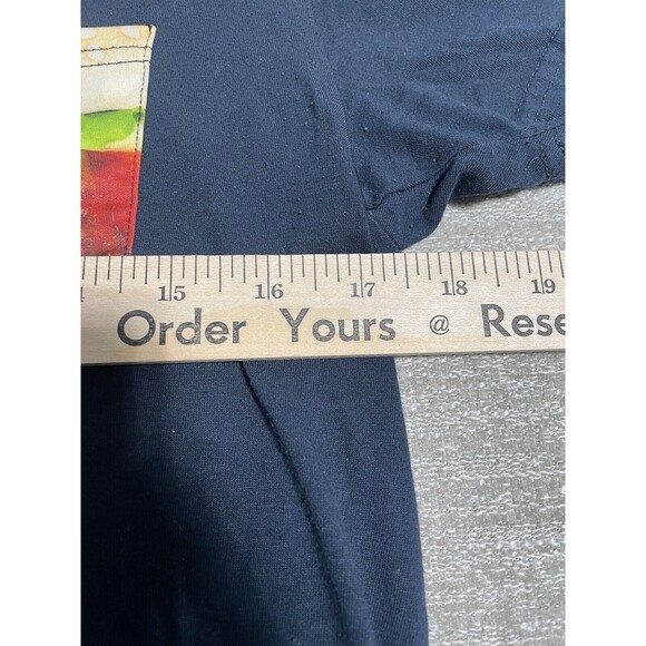 2013 Bio word T-Shirt Men’s Medium M Blue Burger Shirt - Picture 7 of 9